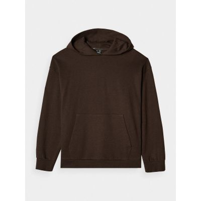 7. Men's sweatshirt with hood, open, 4F 4FWAW24TSWSM1310-80S
