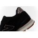 7. New Balance women’s 515 black suede leather sneakers