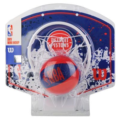 2. Mini Wilson NBA Team Detroit Pistons basketball backboard WTBA1302DET