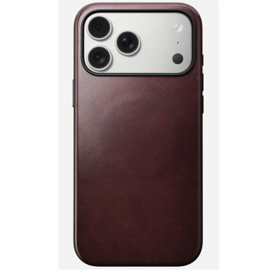 3. Nomad Modern Leather Case for 17.5 cm (6.9") mobile phone, Burgundy