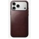3. Nomad Modern Leather Case for 17.5 cm (6.9") mobile phone, Burgundy