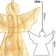 4. DECORATIVE ANGEL FOR HANGING 48CM 236LED