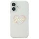 3. Guess IML Heart iPhone 16 Case - Transparent
