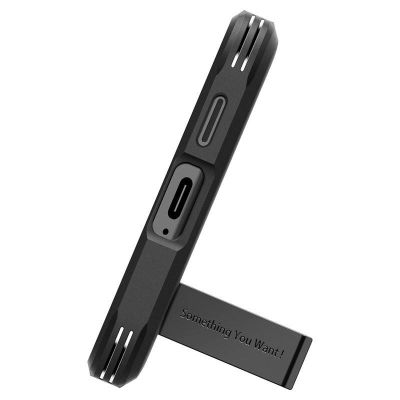 14. Spigen Tough Armor Case for Samsung Galaxy S24 - Black