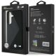 8. BMW Leather Oversized Stripes MagSafe case for Samsung Galaxy S25 - black