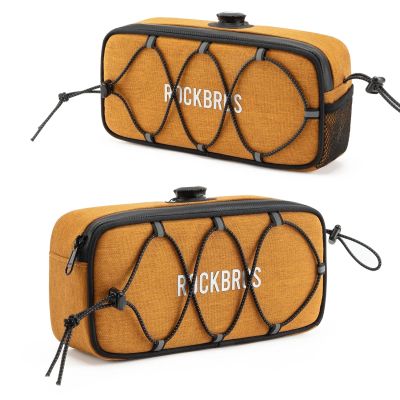9. Rockbros TL001 ROAD TO SKY 1.9L Handlebar Bag Waterproof - Orange