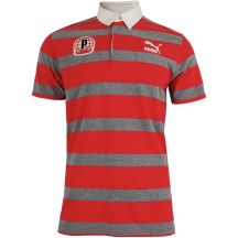 Puma Polo Men's T-Shirt Red and Gray 558241 09