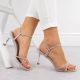 5. Sandals with zircons Potocki W LE20326 WOL282B