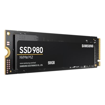 Samsung 980 500 GB M.2 2280 PCI-E x4 Gen3 NVMe SSD (MZ-V8V500BW)