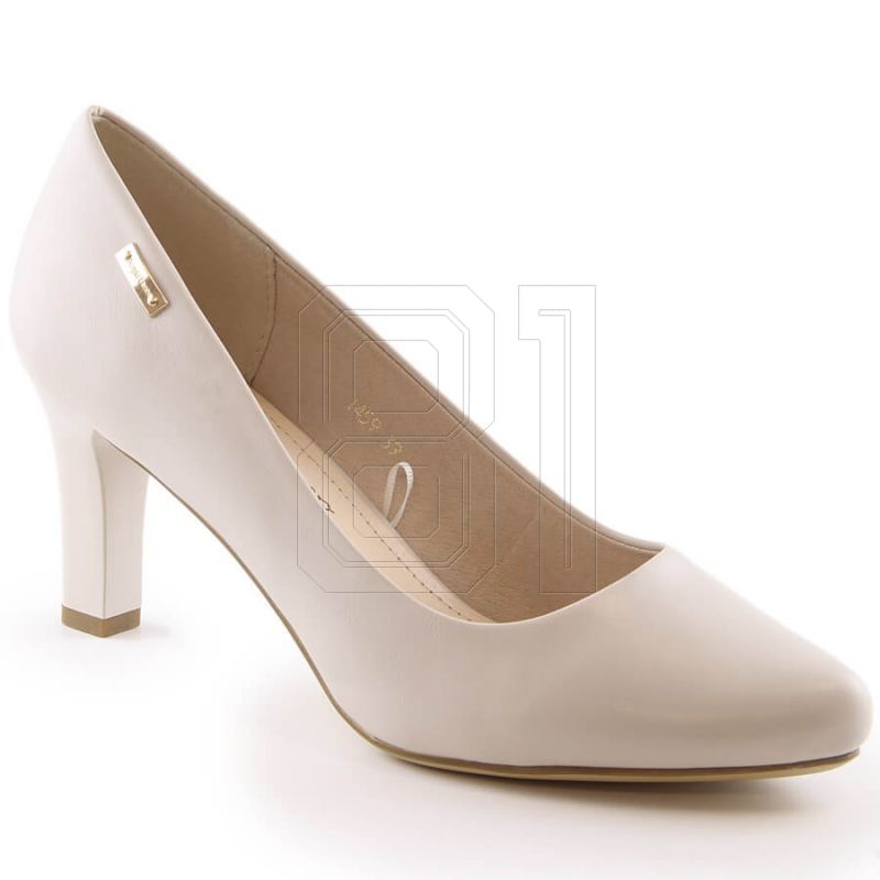 6. Sergio Leone W SK39AA high-heeled pumps, light gray
