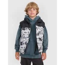 Boy's down vest with synthetic filling 4F 4FJRAW25TVJAM321-10A