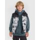 Boy's down vest with synthetic filling 4F 4FJRAW25TVJAM321-10A