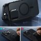 5. ESR Classic Hybrid Halolock MagSafe Case Set + Tempered Glass for iPhone 16 Pro Max - Semi-Transparent with Black Frame