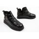 7. GAP Women's Shoes Alabama Winter Ankle Boots Black Slip-On