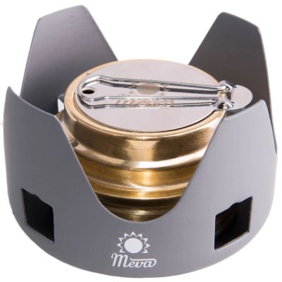 3. Tourist alcohol stove fueled with ethanol and alcohol MEVA