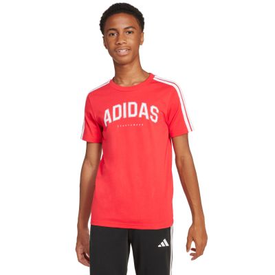4. adidas Codes Collegiate Graphic Kids' T-Shirt Red JI6673