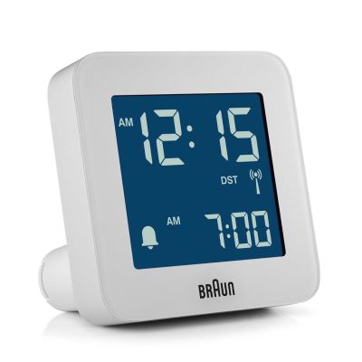 2. Braun BC09W-DCF Radio-controlled digital alarm clock