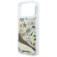 6. Karl Lagerfeld Liquid Glitter Beach & Sand Case for iPhone 17 Pro Max / 18 Pro Max - Beige