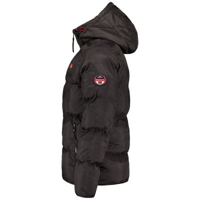 4. Men’s parka Geographical Norway ANCELO BLACK DB MEN 001 (WY4478H/GN-BLACK)