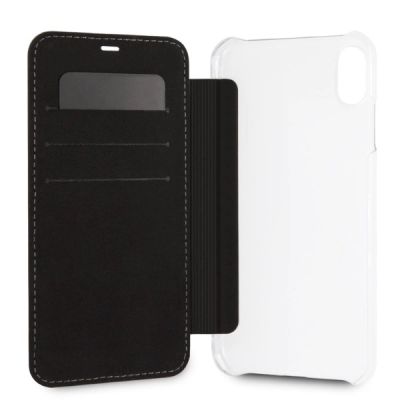 3. BMW Carbon Tricolor Stripe iPhone XS Max Case - Black