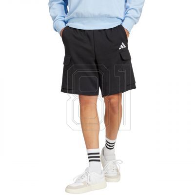 2. adidas Essentials Feelcozy Fleece Cargo Shorts M JE3869