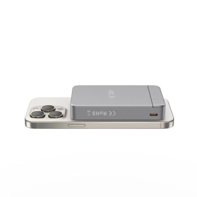 5. Powerbank Tech-Protect PB14 LifeMag MagSafe 10000 mAh - gray