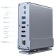 GEMBIRD MULTI ADAPTER USB TYPE CF 15IN1 (USB AF-PORTS V.2X2+V.3X3, TYPE CF+HDMIX2+DISPLAYPORT+PD+CARD READER+GIGALAN+AUDIO GRAY