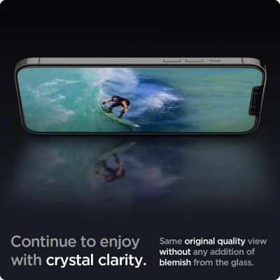 19. Spigen Glas.tR EZ Fit Tempered Glass for iPhone 12 / iPhone 12 Pro - 2 pcs.