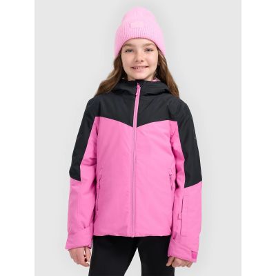 Ski jacket 5000 membrane for girls 4F 4FJRAW25TTJAF1034-55S
