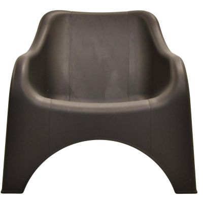 9. NUVOLA ANTHRACITE PLASTIC GARDEN CHAIR