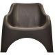 9. NUVOLA ANTHRACITE PLASTIC GARDEN CHAIR