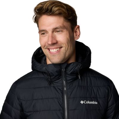 4. Columbia Powder Lite II Hooded Jacket 2086944010 Black L