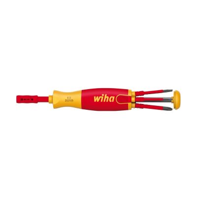Liftup Electric screwdriver with bit magazine, flat, Pozidriv