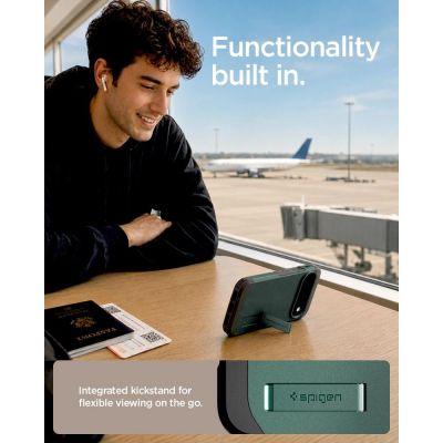 12. Spigen Tough Armor Mag MagSafe Case for Google Pixel 11 Pro - Dark Green