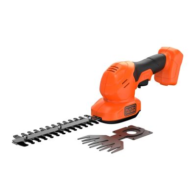 9. 18V Cordless Hedge Trimmer, 20cm BCSS18D1-QW BLACK+DECKER