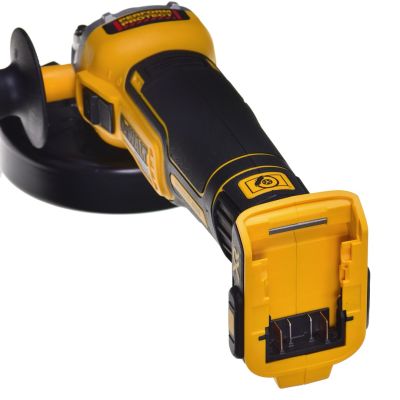 6. DEWALT 18V DCG405P3 Angle Grinder