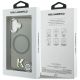 8. Karl Lagerfeld IML K Head Logo MagSafe Case for iPhone 17 - Black