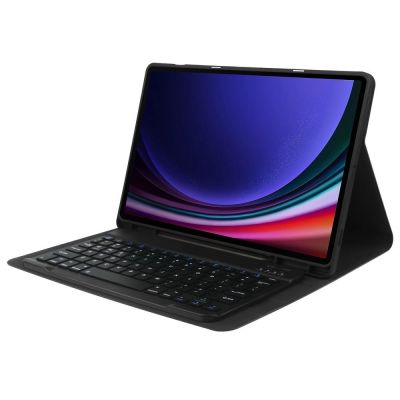 2. Tech-Protect SC Pen + Keyboard Case with Keyboard for Samsung Galaxy Tab S9 FE+ 12.4" X610 / X616B - Black