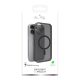 2. Puro Daylight Magsafe Compatible Silicone Case for iPhone 17 - Translucent Black