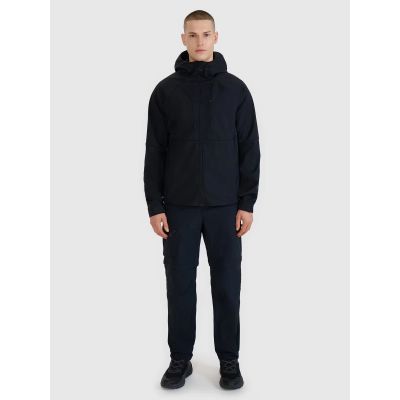 10. Men's 4F 4FWSS25TSOFM313-20S windproof membrane 10000 softshell jacket