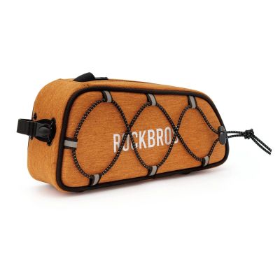2. Rockbros TL004 ROAD TO SKY 0.7 l waterproof frame bag - orange
