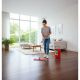 21. GREENBLUE FLAT MOP WITH BUCKET AND MAXICLEAN WRINGER + TWO MICROFIBER HQ CARTRIDGES, CAPACITY 8L GB870