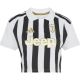 2. adidas Juventus 26/27 Home Cropped Jersey Women's White/Black KB8878