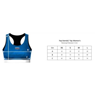 3. MASTERS "FIGHT" Crop Top (WAKO APPROVED)