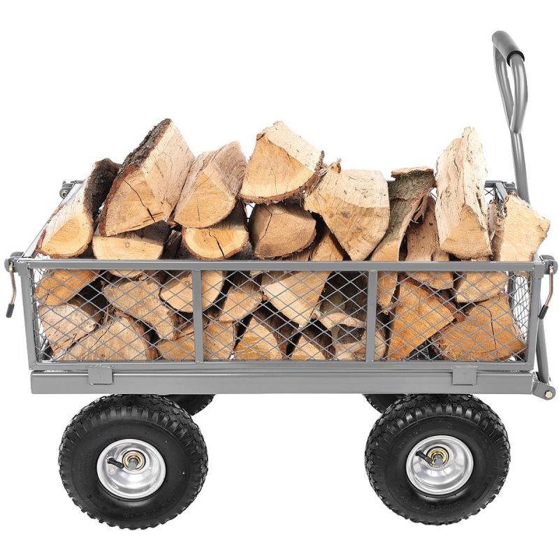 18. GARDEN TROLLEY, WHEELBAR, TRAILER 270KG