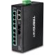 8. Trendnet TI-PG102, Unmanaged, Gigabit Ethernet (10/100/1000), Full Duplex, Power over Ethernet (PoE), Wall-mountable