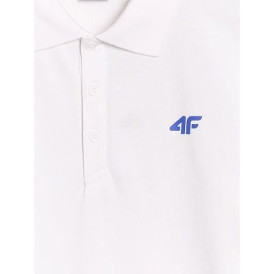 5. Men's polo shirt 4F 4FWSS25TPTSM704-10S