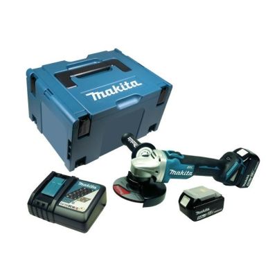 2. Makita DGA506RTJ Angle Grinder 12.5 cm 8500 RPM 2.5 kg