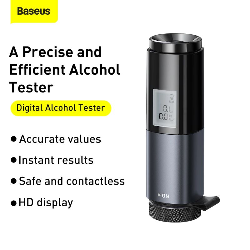 15. Baseus breathalyzer (CRCX-01) - black