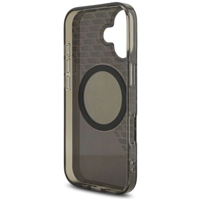 7. AMG Nauble Layer Transparent Smocked MagSafe Case for iPhone 17 - Black